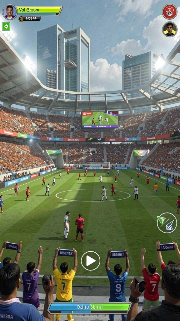 55five - Tampilan awal game yang menarik dan intuitif.