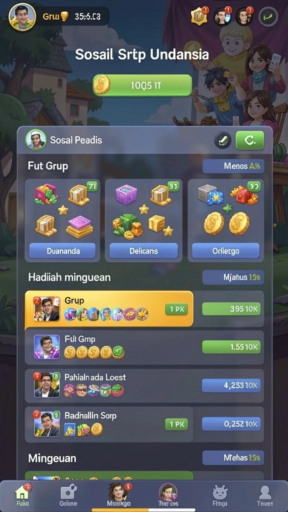 666ff - Screenshot menunjukkan karakter utama dalam pertarungan epik.
