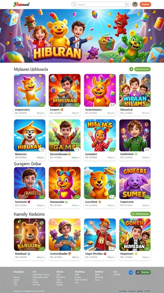 svip2 - Screenshot ini menampilkan tampilan level baru yang penuh warna.