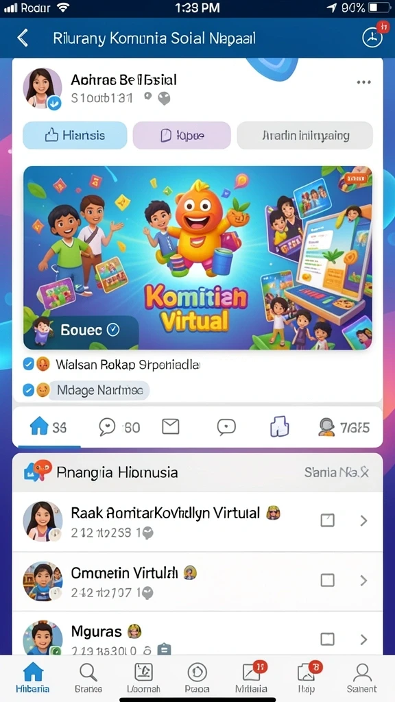 svip5 - Tampilan antarmuka yang ramah pengguna di dalam game.